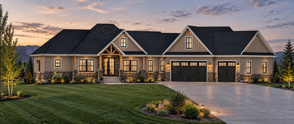 H607 1 Story Home with Bonus Area