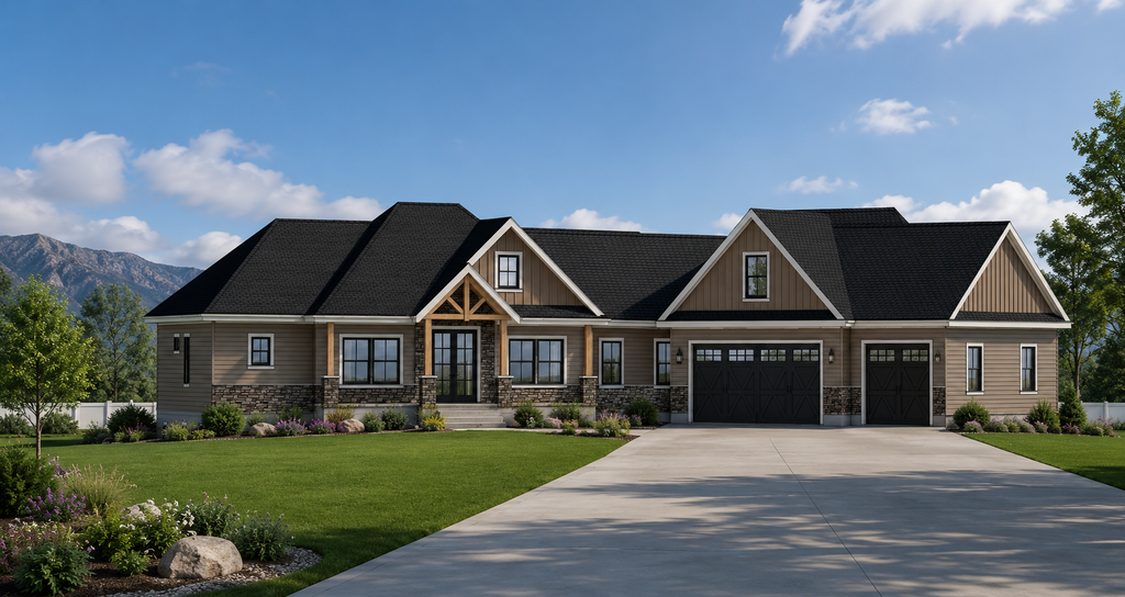 H607 1 Story Home with Bonus Area