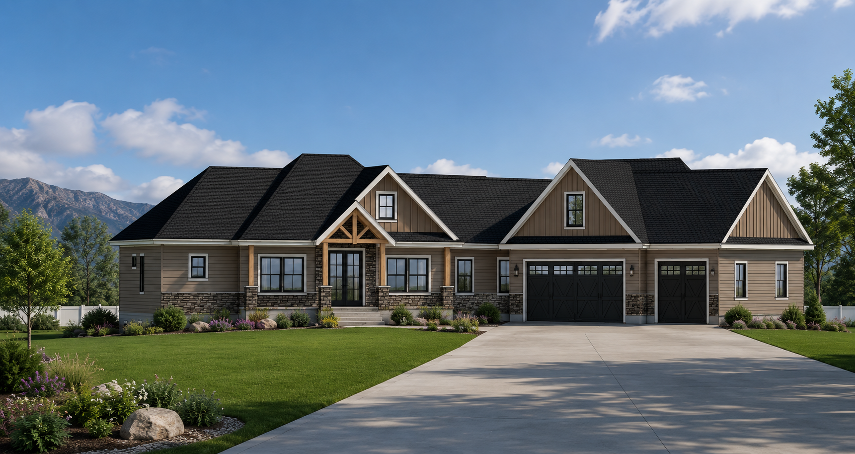 H607 1 Story Home with Bonus Area