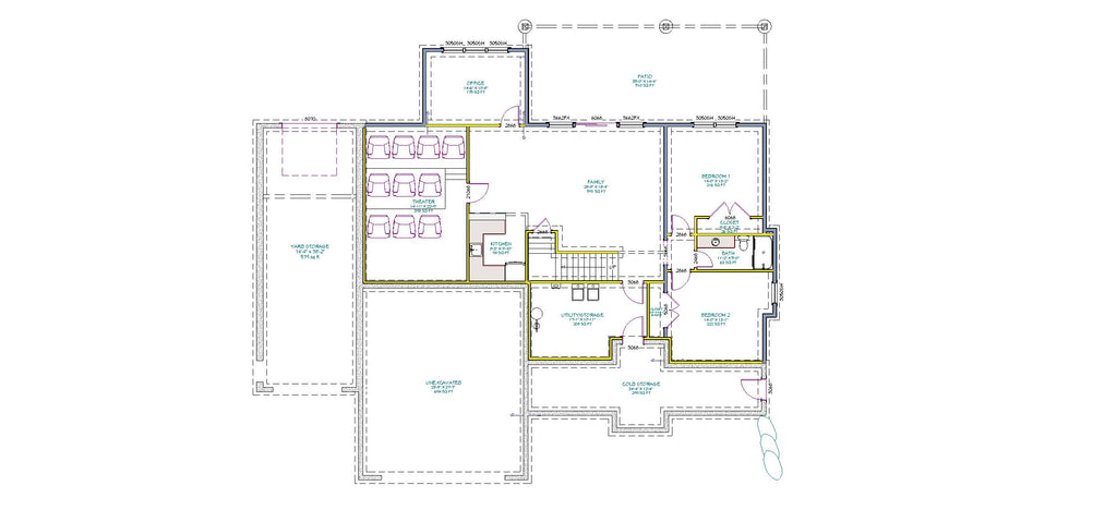 H601 2 Story House Plan