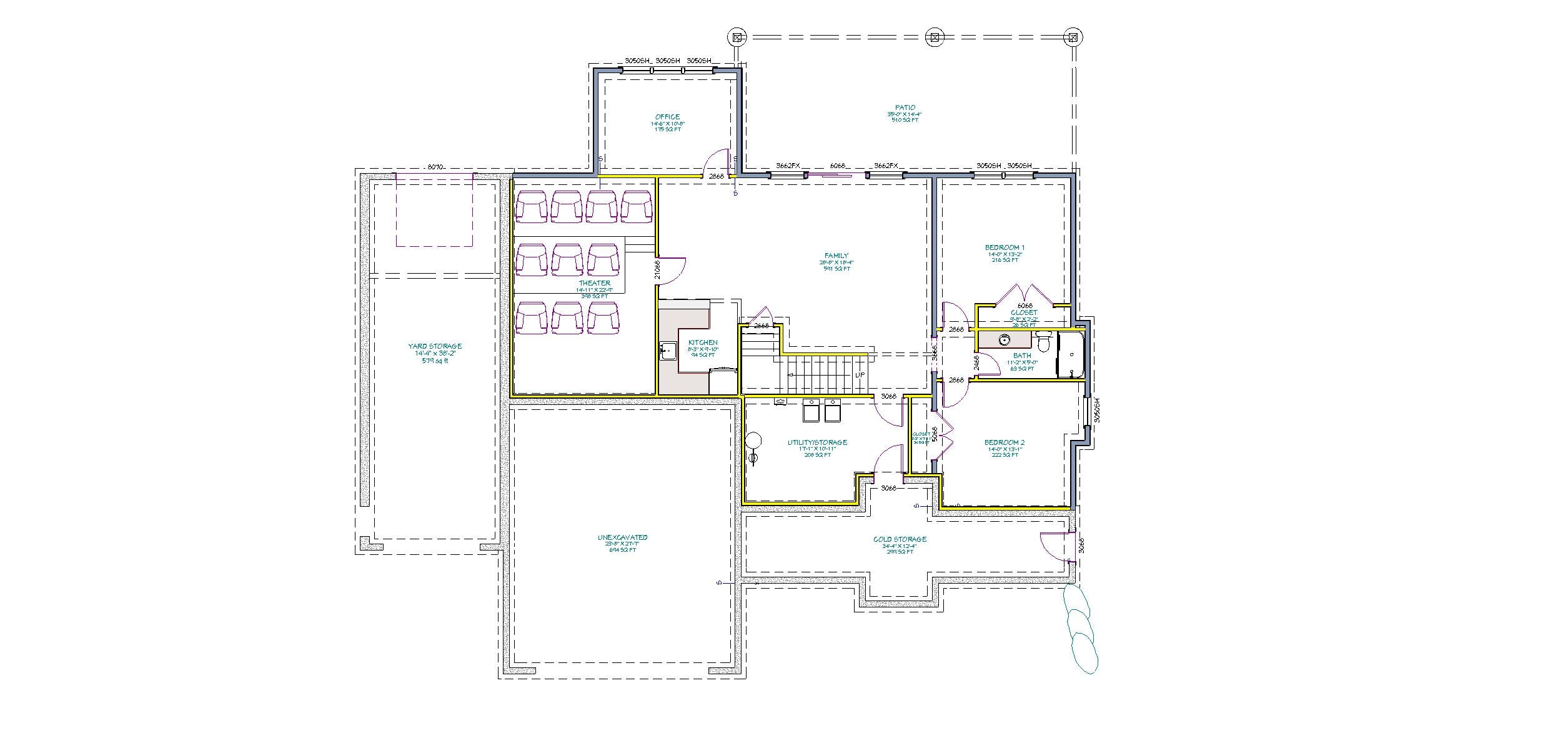H601 2 Story House Plan