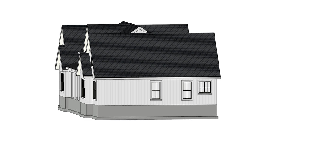 H596 2 Story Farmhouse Plan