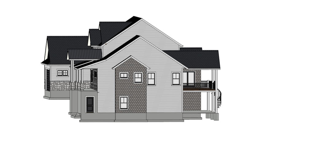 H601 2 Story House Plan