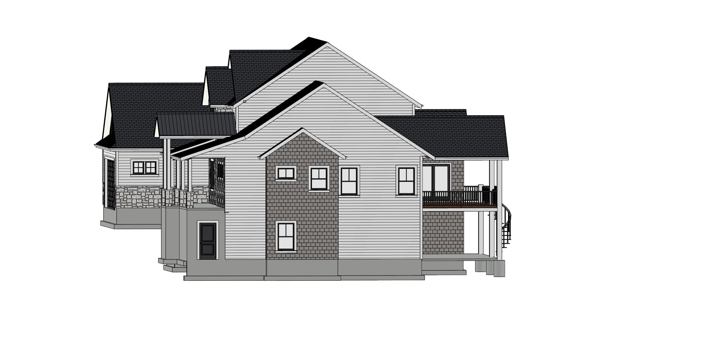 H601 2 Story House Plan